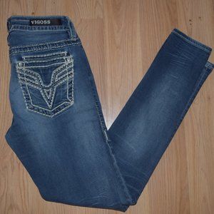 Vigoss skinny classic fit medium wash jeans EUC Sz. 26